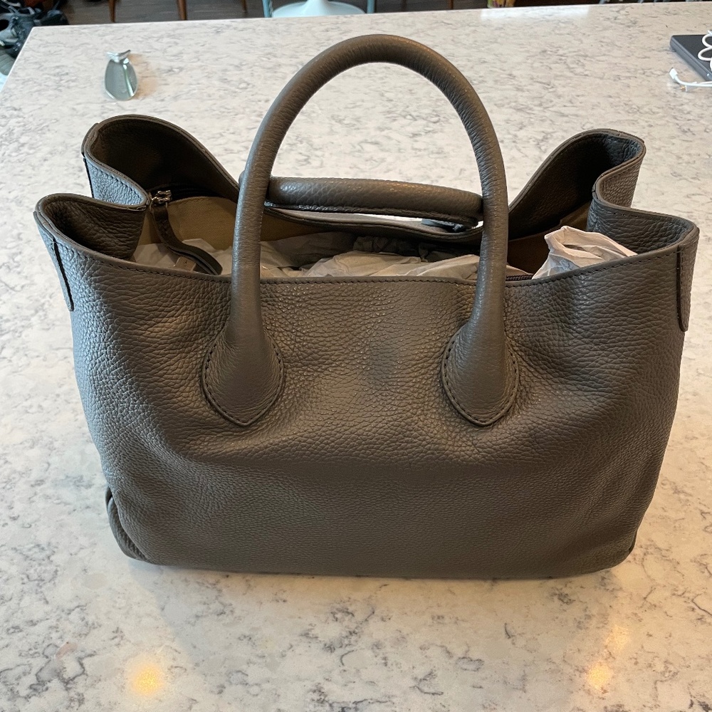 New in box Mark & Graham Grey Handbag